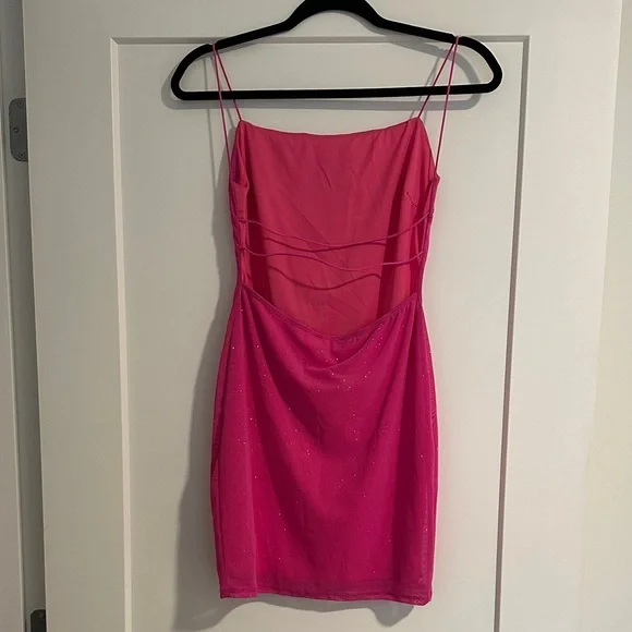 Pink Mini Dress - Picture 2 of 2